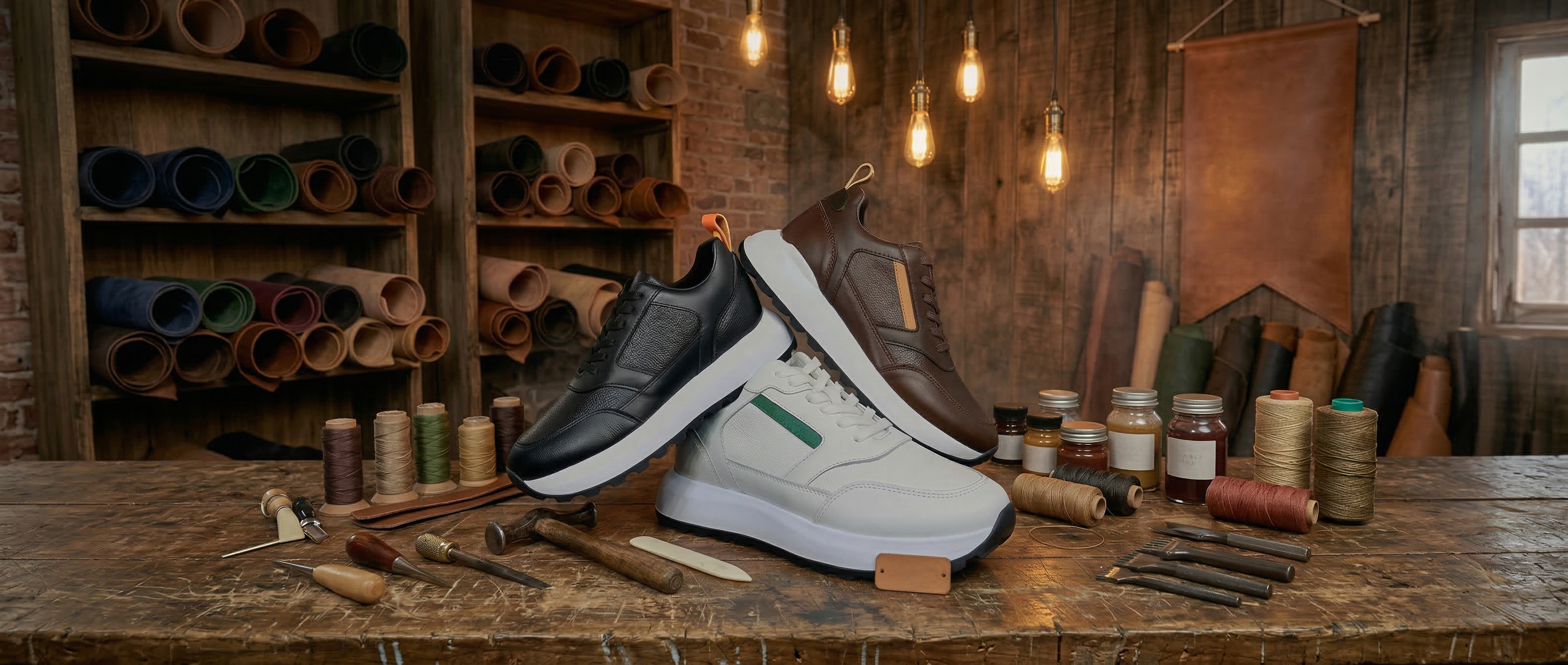 Zapatos Cuero Liviano